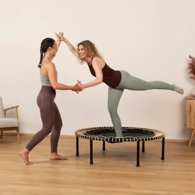 Rebounder partner workout