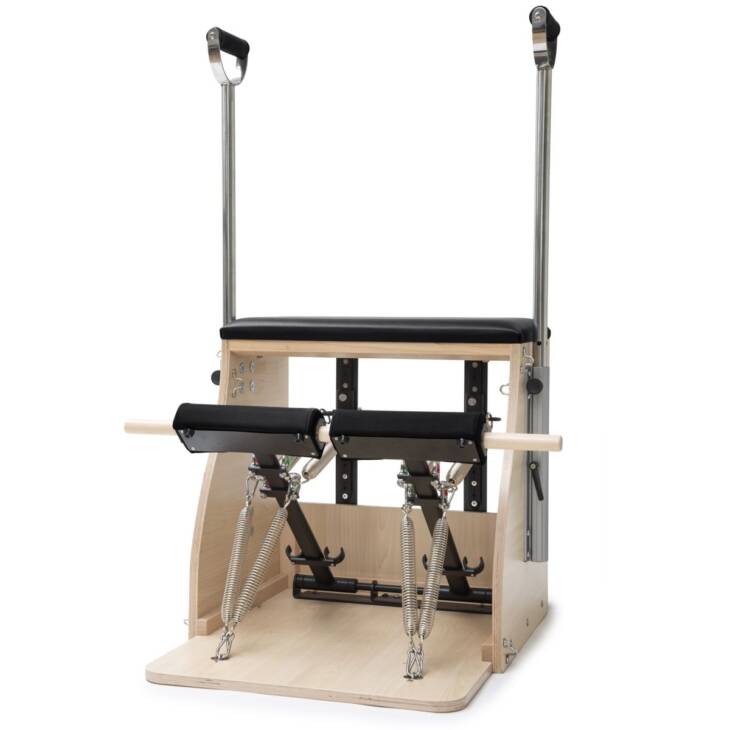 Wood Pilates Chair ELITE (Combo Chair) with Handles - Image 3