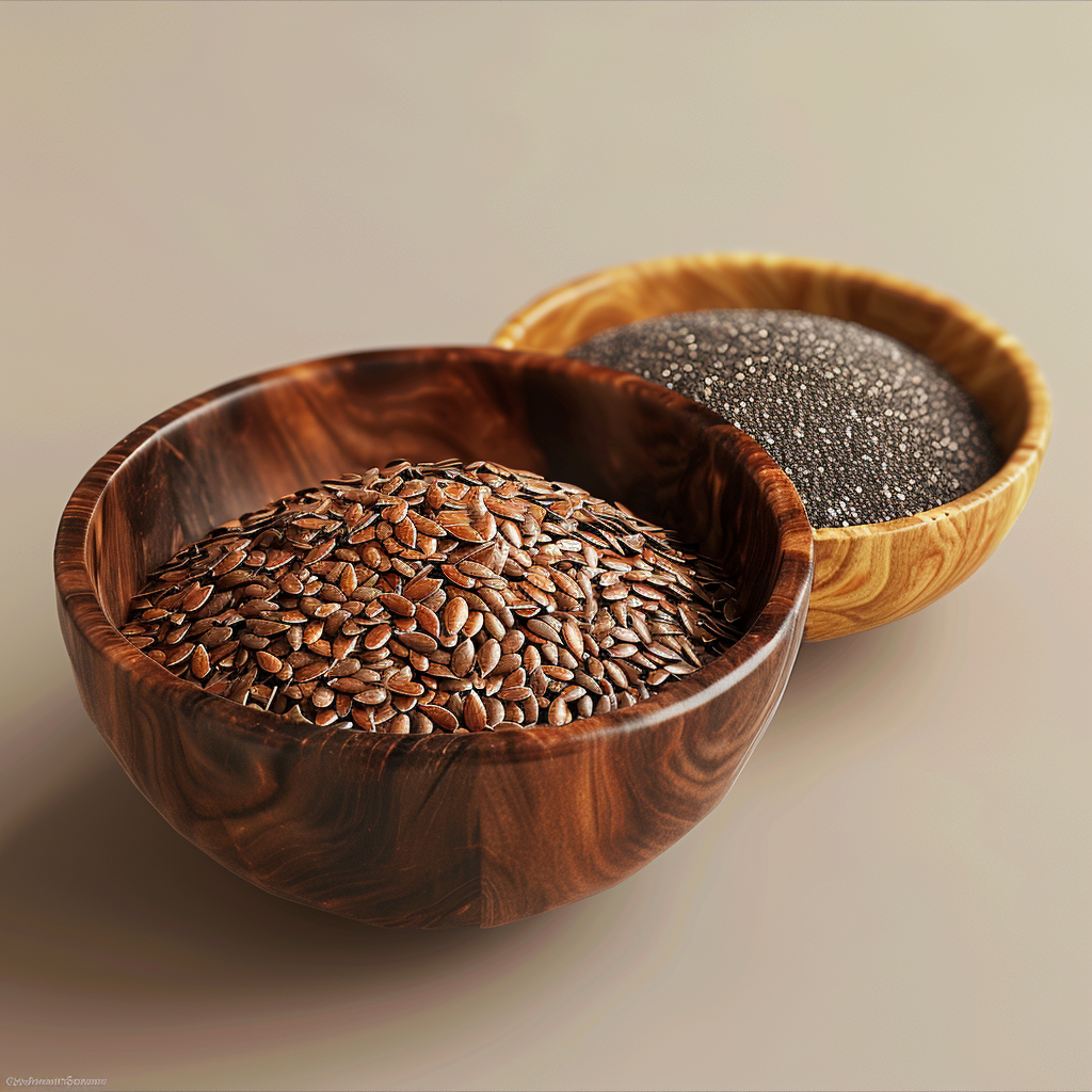 Flax seed and chia seed are common nutritional supplements