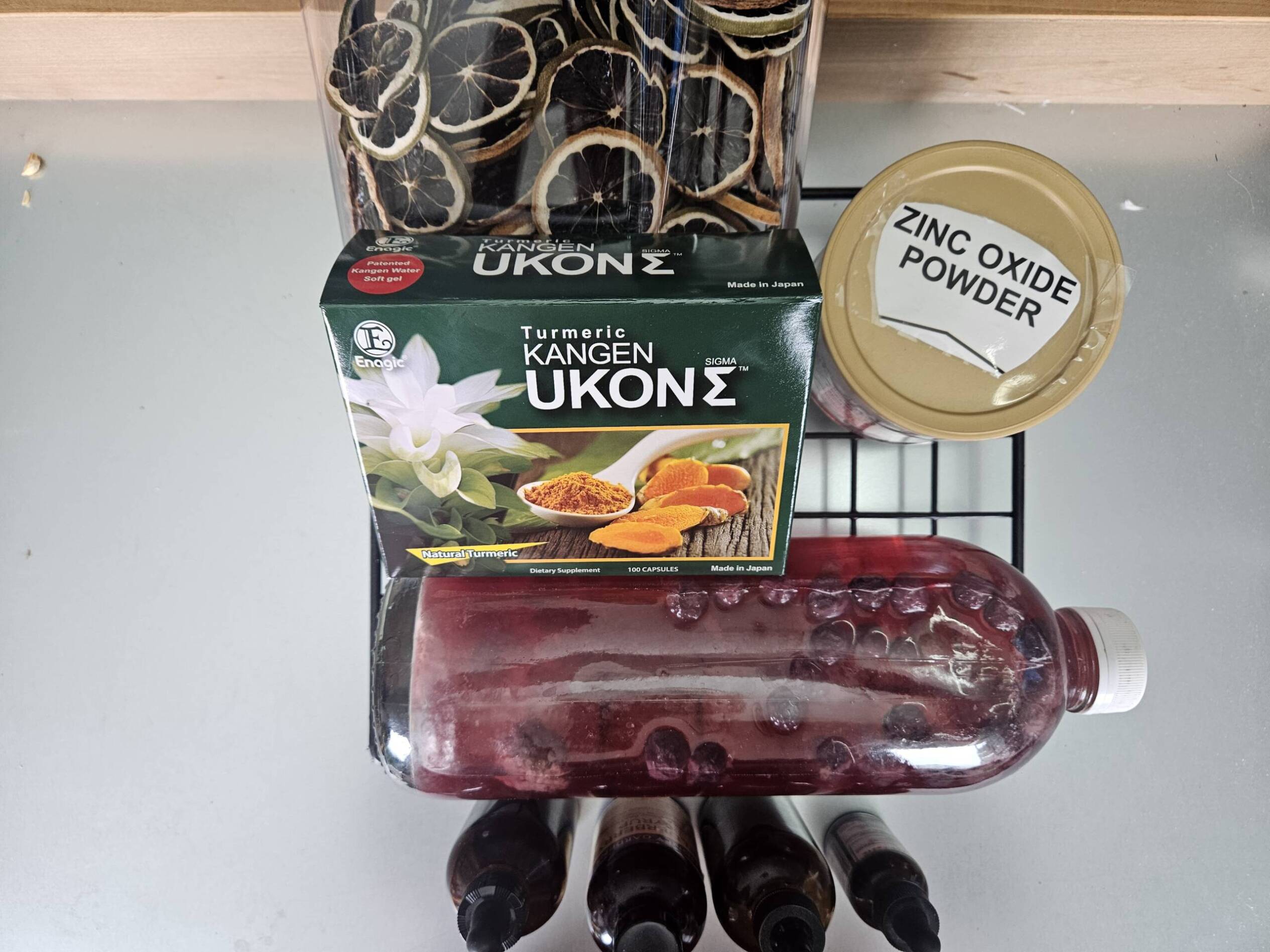 My herbal emergency kit for cold and sickness