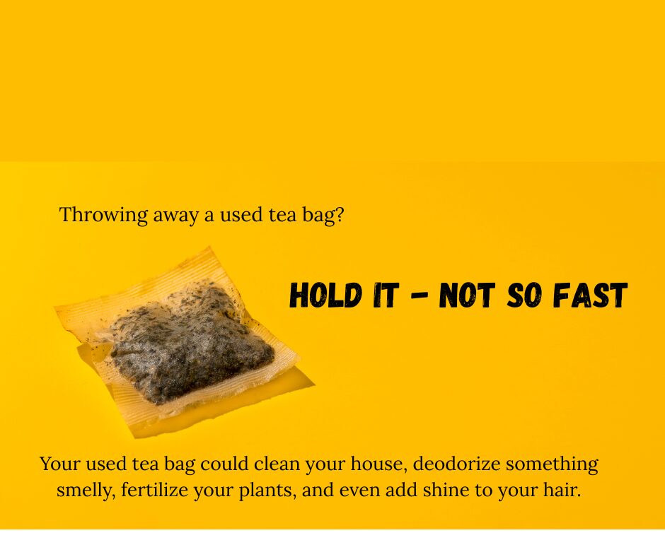 Featured image - used tea bags