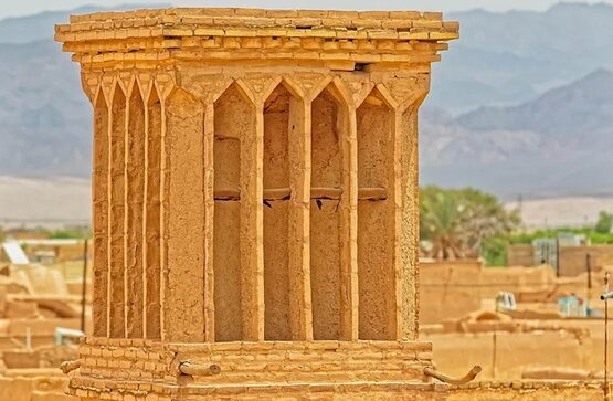 Ancient Persian wind tower