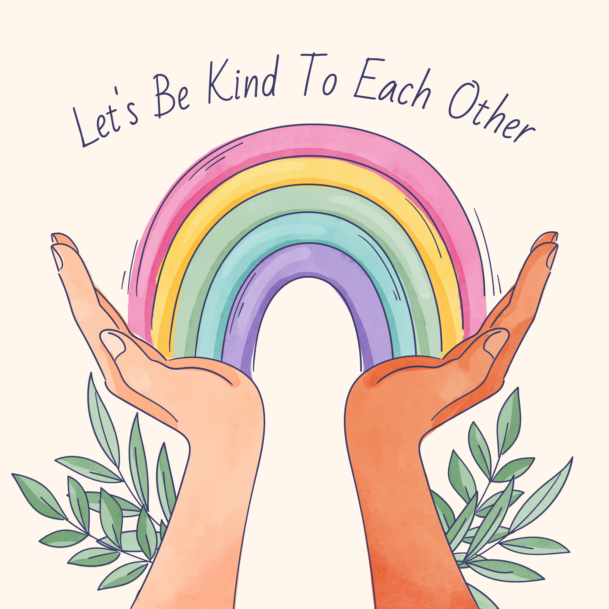 Let's be kind to each other